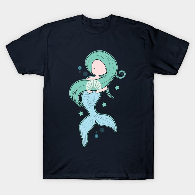 Mermaid T-Shirt by emma17